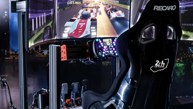 Recaro’s new seat tech adds track feel to the sim experience at CES